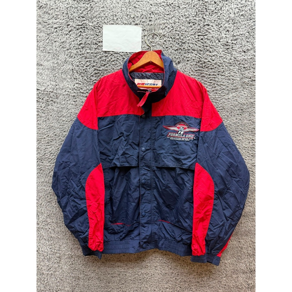 Vintage US Grand Prix 2000 Indianapolis Formula One F1 Windbreaker Jacket Size L